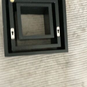 Black Square Wall Shelves
